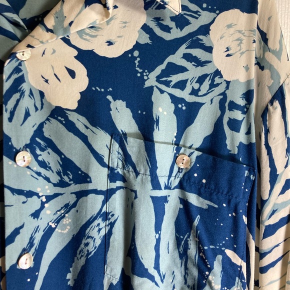 Tori Richards Mens SZ L Island Vibe Shirt New! Original price 109$ - Picture 3 of 4